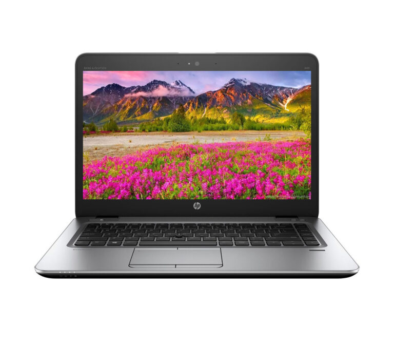 hp elitebook 840 g3 14″ business laptop, intel i5 gen6, 8gb ram ddr4, 128gb ssd, intel hd 520