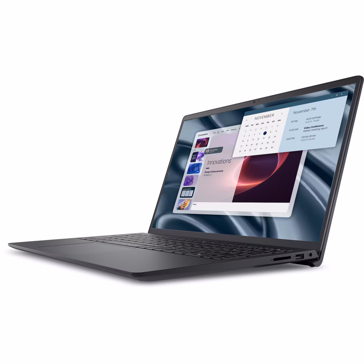 dell pro 15 essential pv15255 15.6" fhd 120hz laptop, amd ryzen 5 7520u, 16gb ddr5, 512gb nvme ssd, radeon 610m graphics