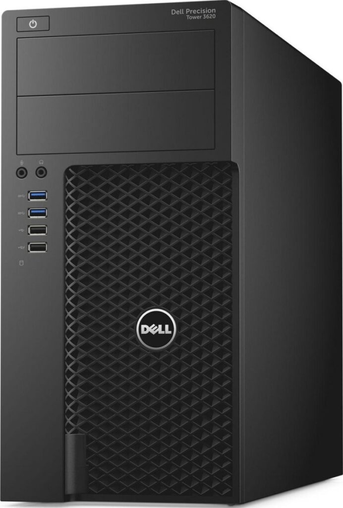 dell precision 3620 tower workstation pc, intel i7 gen7, 32gb ddr4, 512gb nvme ssd, nvidia quadro p2000 5gb
