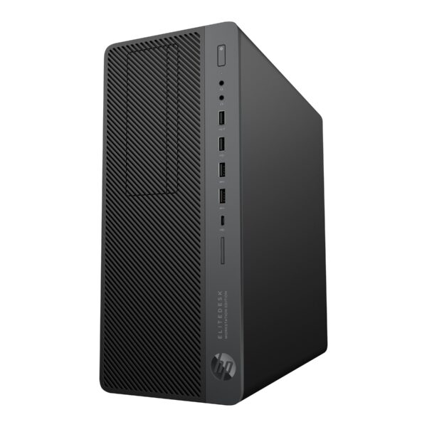 hp elitedesk 800 g4 tower desktop pc, intel i7 gen8, 16gb ddr4, 512gb ssd nvme, radeon r7 2gb