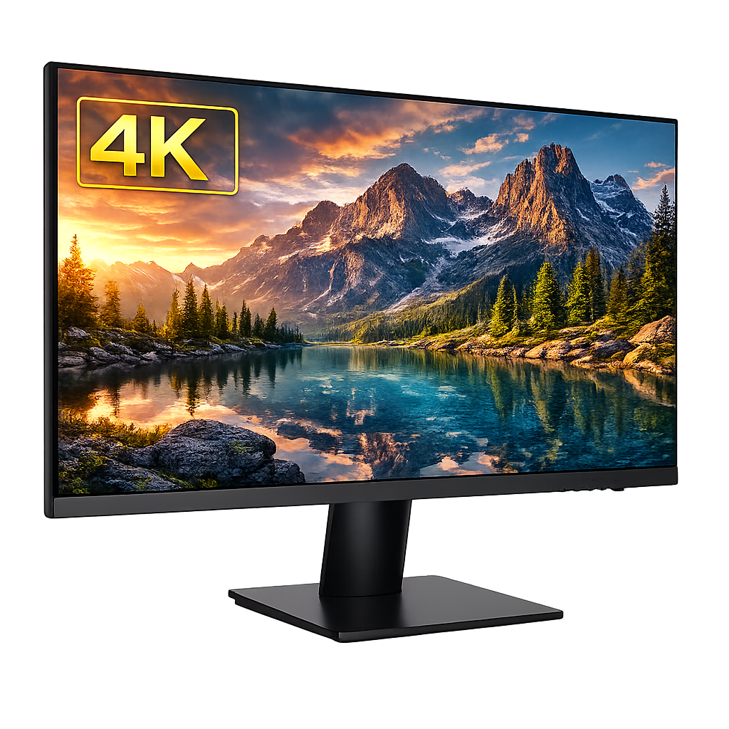 4k monitor web logo