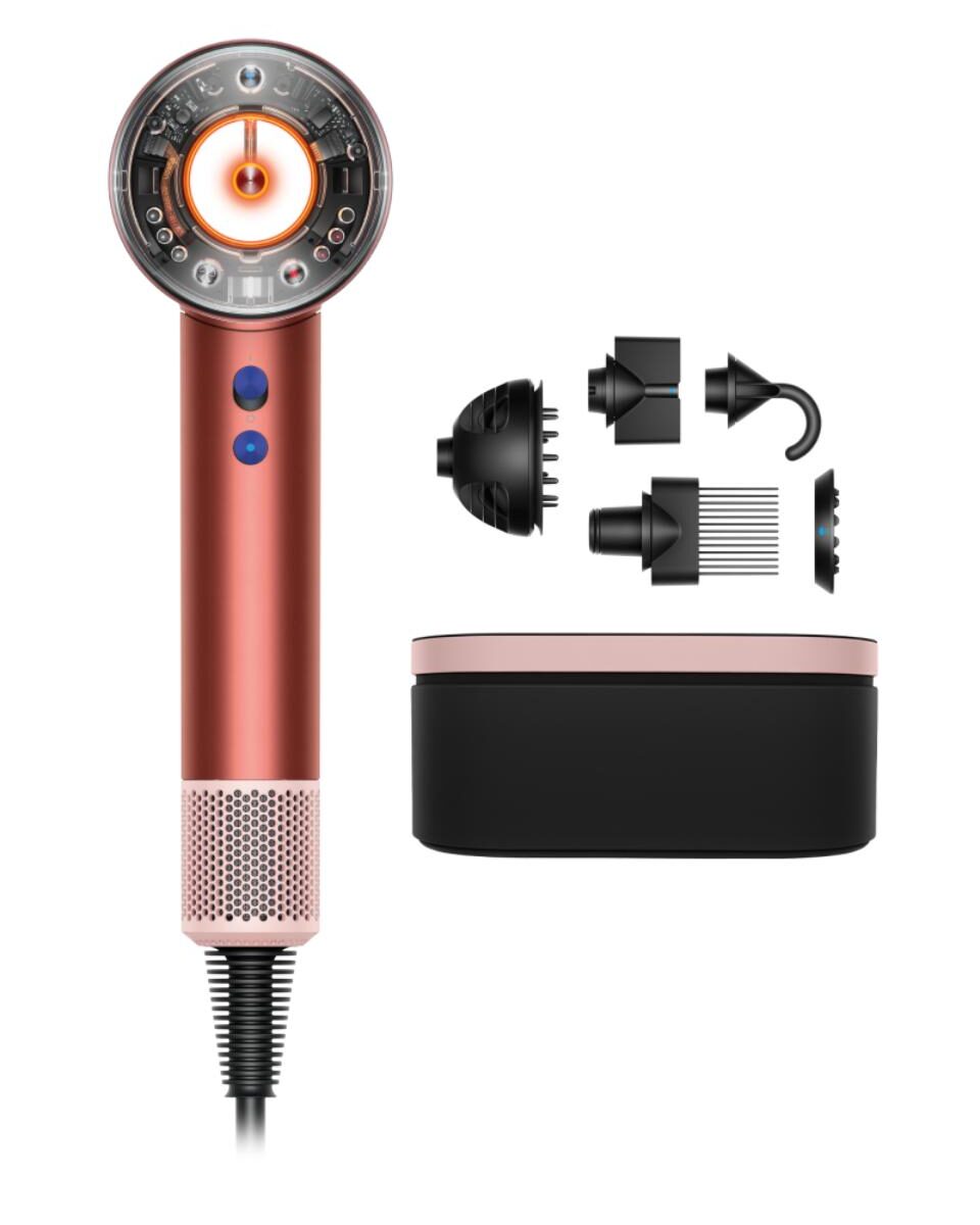 dyson supersonic hd16 hair dryer, sensorë inteligjentë & air multiplier, new