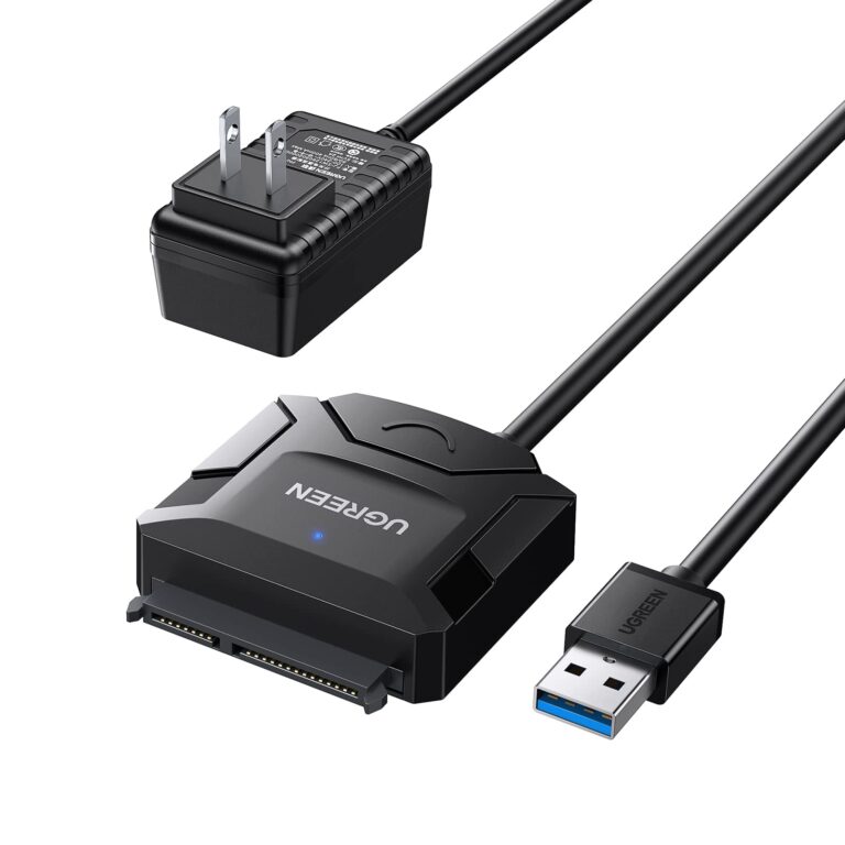 ugreen usb 3.0 to sata adapter, 2.5″/3.5″ hdd&ssd, uasp supported, new