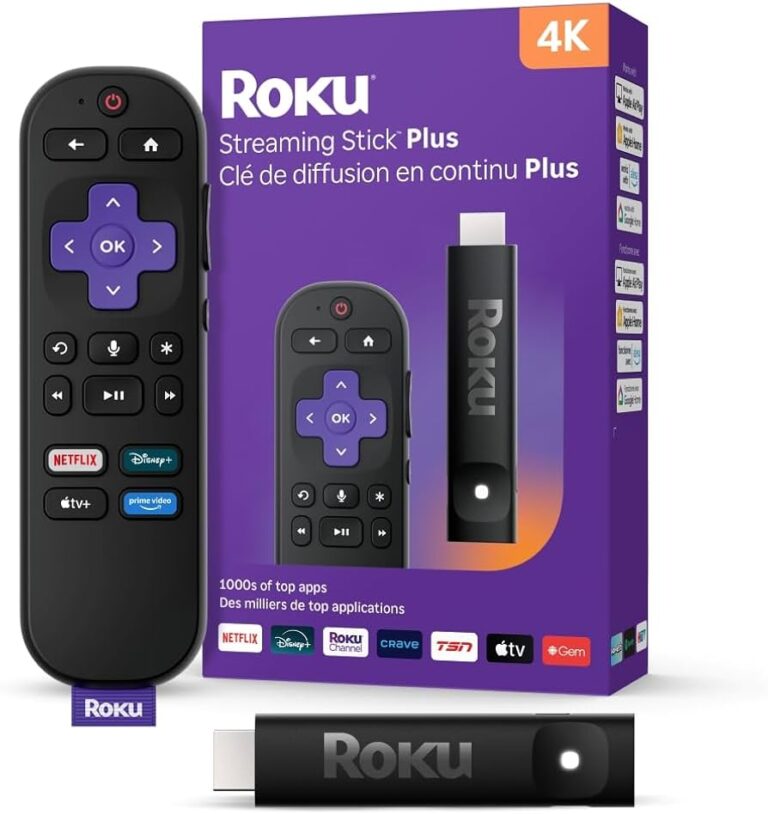 roku streaming stick 4k ultra hd, streaming device +voice remote, wi fi/hdmi, new