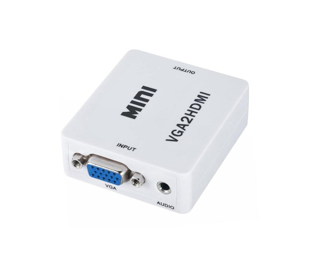 hd video converter mini vga to hdmi, full hd 1080p, audio support, usb power, vga to hdmi adapter