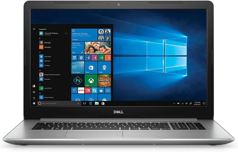 dell inspiron 5770 17.3” fhd business laptop, intel i7 gen8, 16gb ddr4, 256gb ssd + 2tb hdd, radeon r7 m460