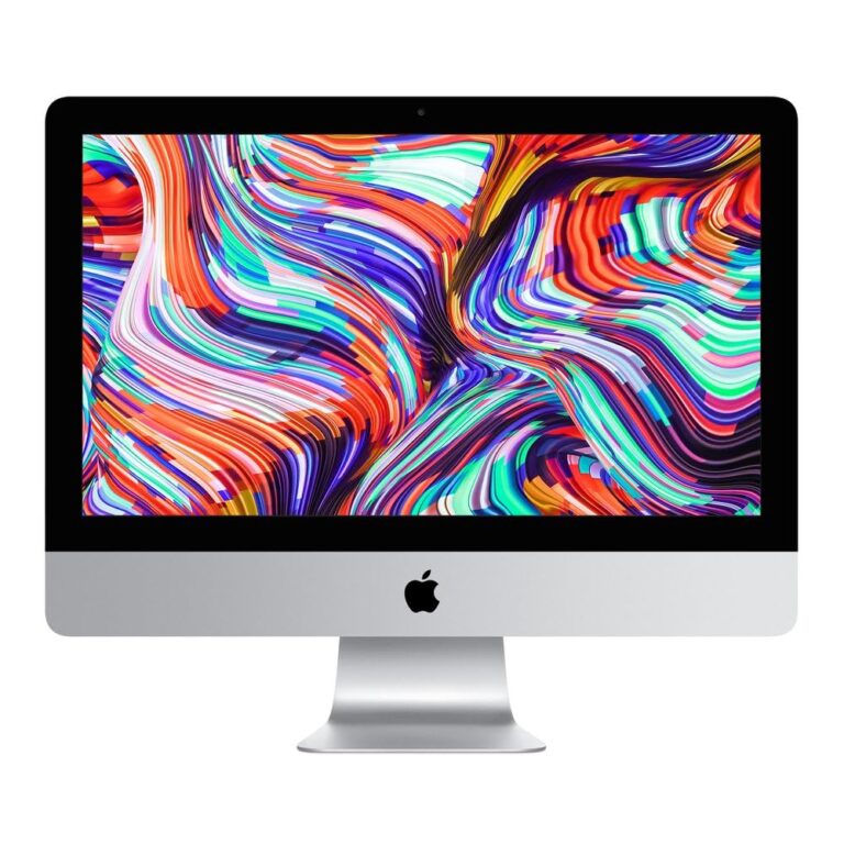 apple imac 2017 22" 4k, intel i5 gen7, 8gb ddr4, 251gb ssd, amd radeon 555/2gb