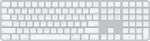 apple imac magic keyboard 2, touch id, wireless numpad, silver, new