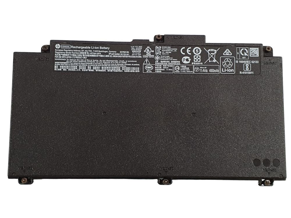 hp cd03xl battery, 48wh, 11.4v, li‑ion 3 cell, për hp probook 640/645/650 g4/g5, origjinal
