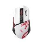 bloody r36 ultra wireless & wired gaming mouse, adjustable 100–12,000 dpi, dual mode, 75 hour battery, rgb customizable