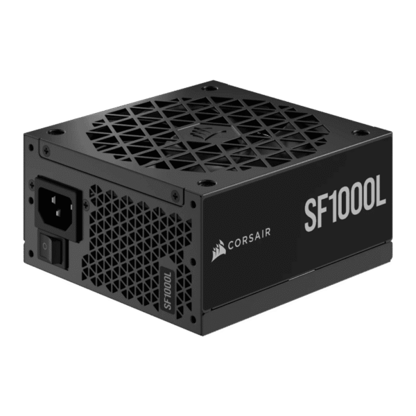 corsair sf1000l power supply, 1000w sfx‑l, atx 3.0, pcie 5.0, new