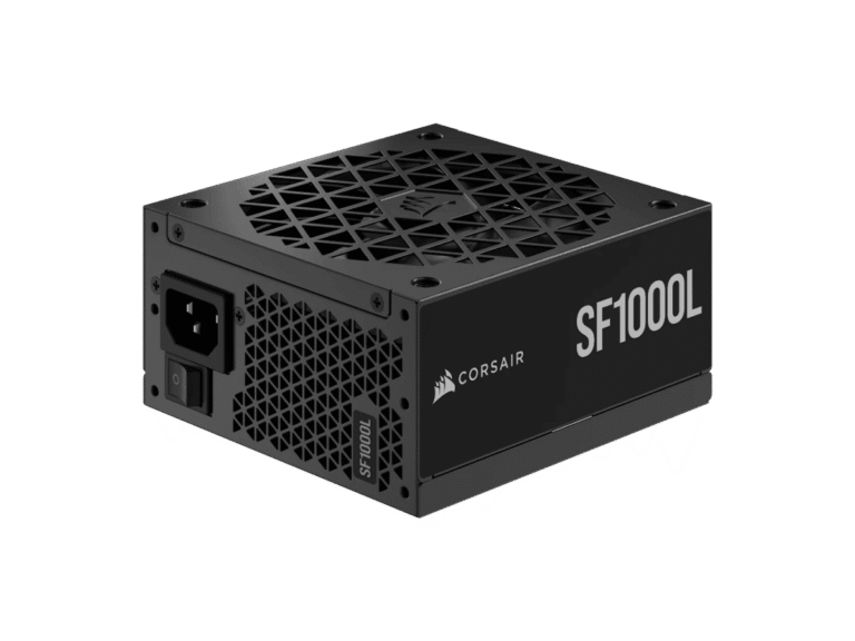 corsair sf1000l power supply, 1000w sfx‑l, atx 3.0, pcie 5.0, new