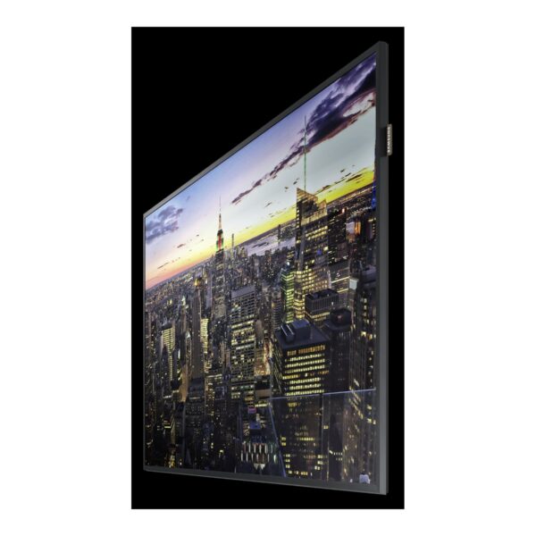 samsung qm43n 43" smart signage display, 4k uhd, new