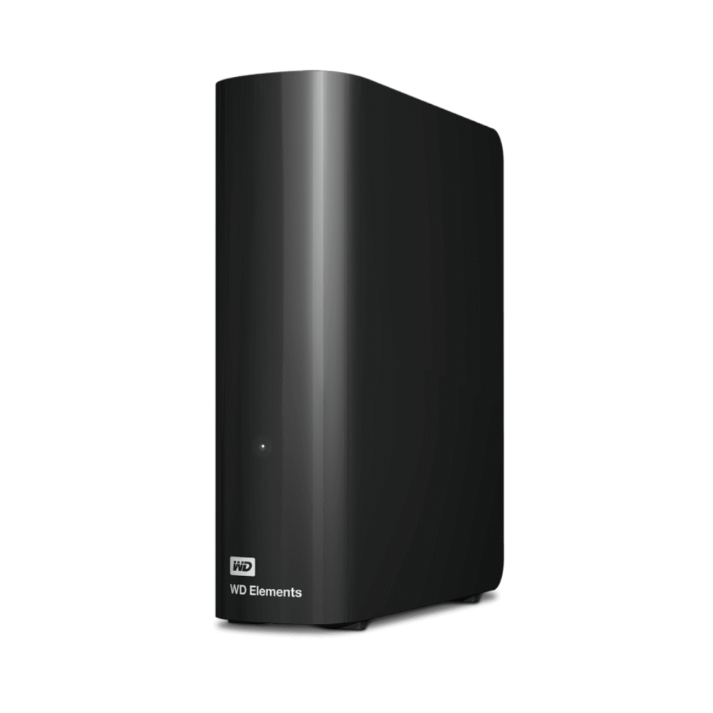 wd elements 18tb external desktop hdd, usb 3.0, high capacity storage, 3.5” drive, new