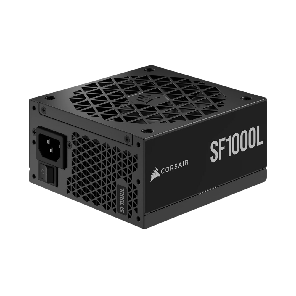 corsair sf1000l power supply, 1000w sfx‑l, atx 3.0, pcie 5.0, new