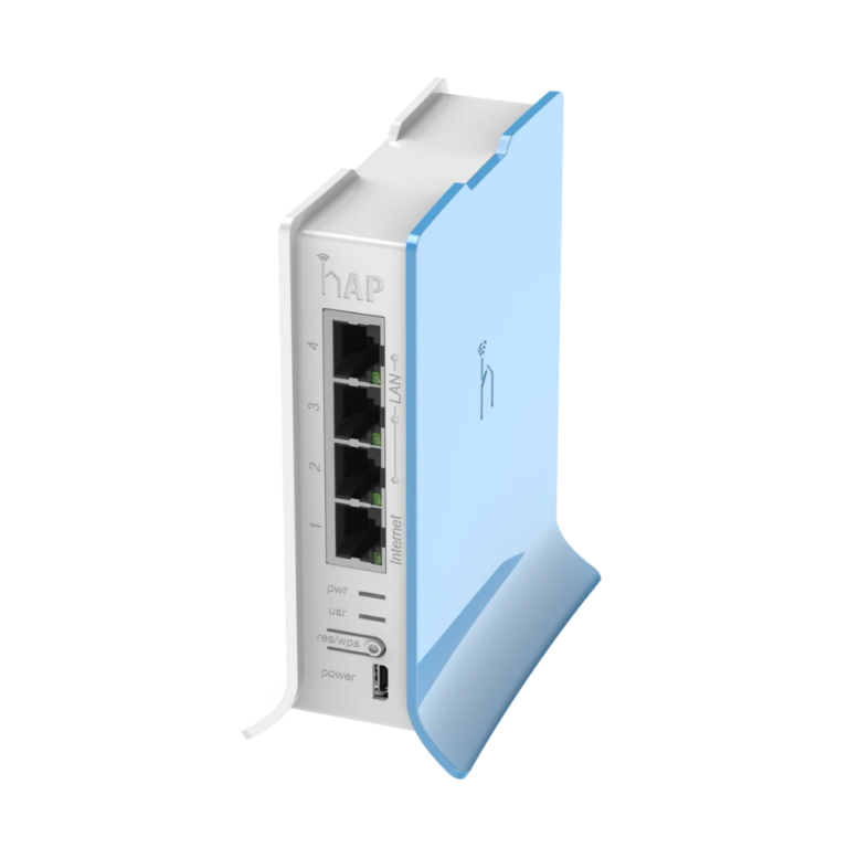 mikrotik routerboard hap lite wi fi routeros, 300 mbps, 4 porta lan, new