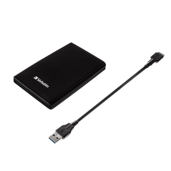 verbatim store ’n’ go external storage, 2tb portable hard drive, usb 3.0, plug and play, windows/mac