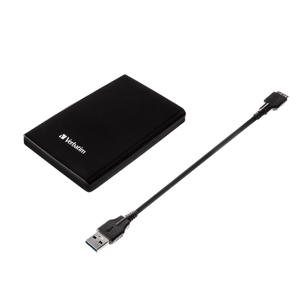 verbatim store ’n’ go external storage, 2tb portable hard drive, usb 3.0, plug and play, windows/mac