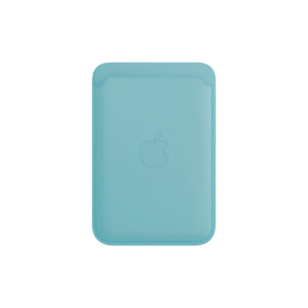 apple iphone leather wallet with magsafe, new