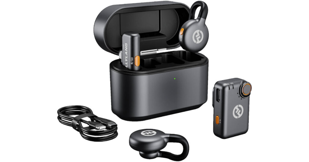 hollyland lark m2s ultimate combo, wireless microphone system, usb c, 300m range, new