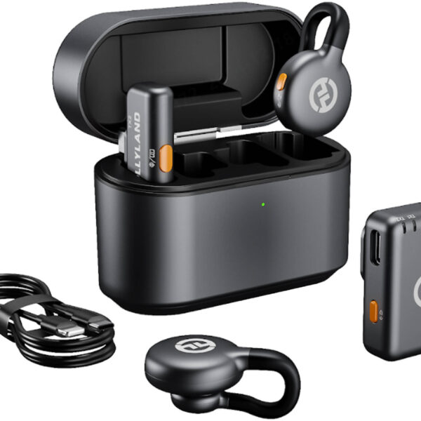 hollyland lark m2s ultimate combo, wireless microphone system, usb c, 300m range, new