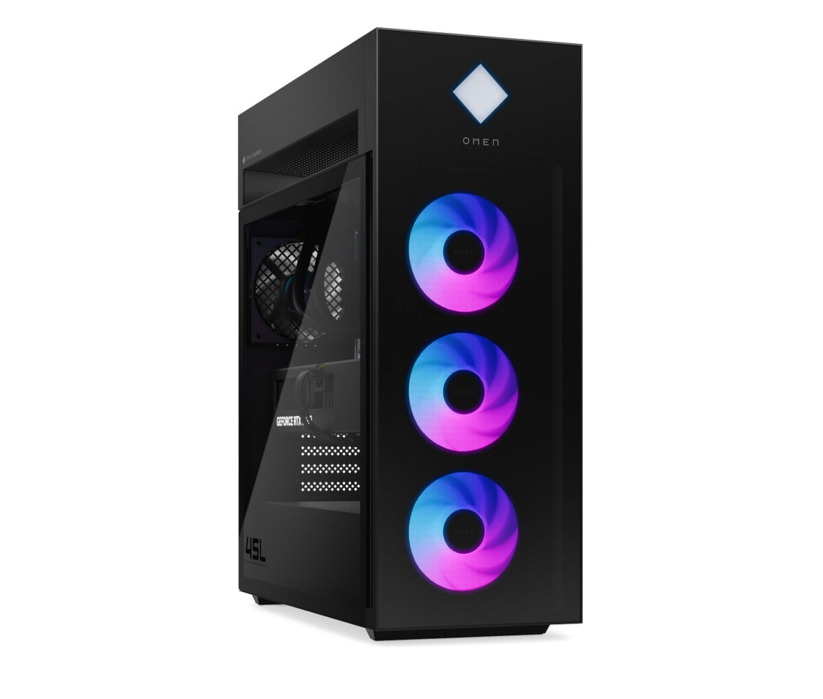 hp omen 45l gt22 3090 gaming desktop, intel ultra 9 285k, 64gb ddr5, 2tb ssd, rtx 5090 32gb, win11 pro, new