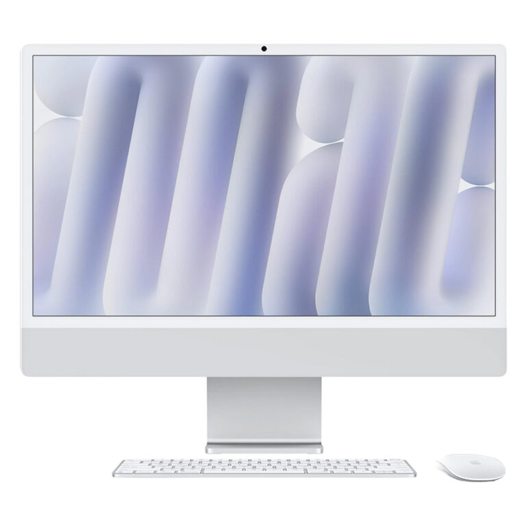apple imac 2021 24" 4.5k retina aio, apple m1, 8gb memory, 256gb ssd nvme, 7 core gpu