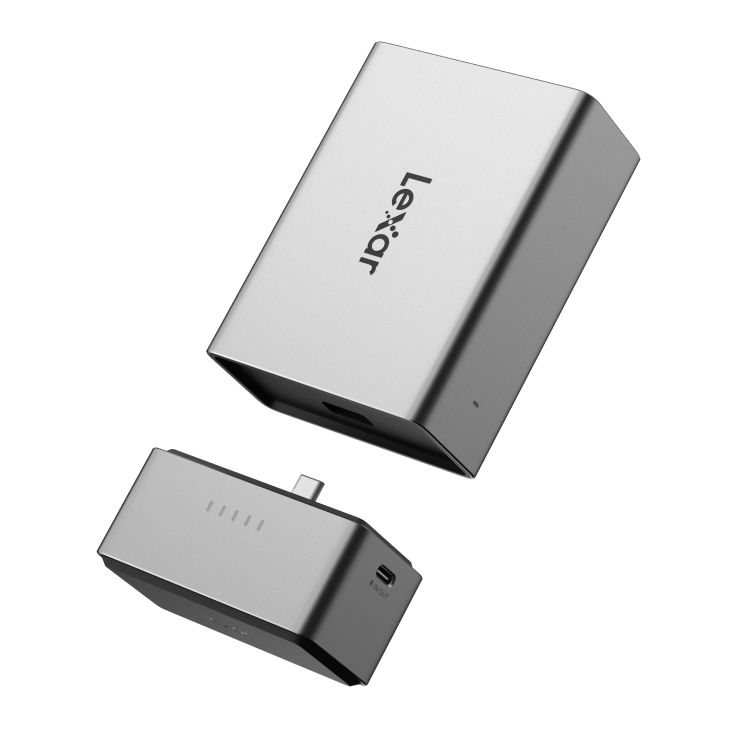 lexar professional workflow go, dock portativ, për media/module ssd/lexues kartash, 10 gbps, usb‑c, new