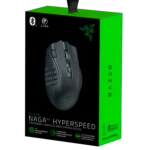 razer naga v2 hyperspeed wireless esports gaming mouse, 30k dpi, 118g lightweight, up to 250 hours battery