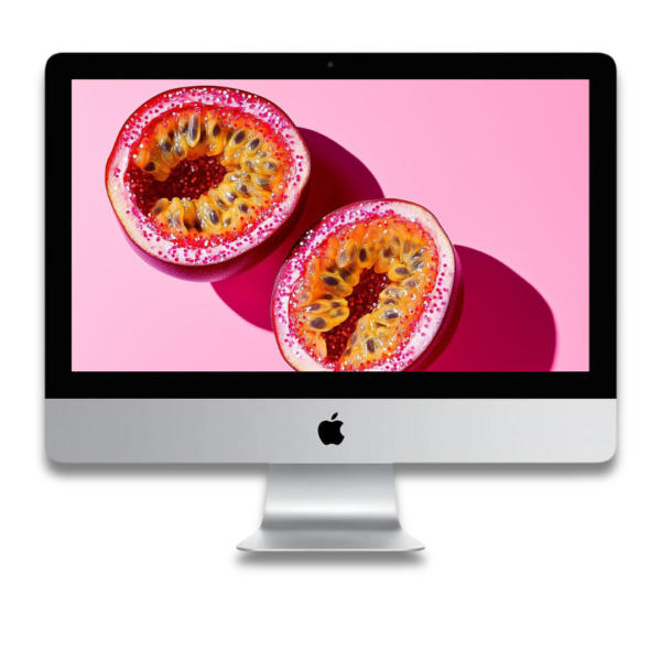 apple imac 2017 22" 4k, intel i5 gen7, 8gb ddr4, 251gb ssd, amd radeon 555/2gb