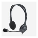 logitech h111 stereo headset 3.5mm, stereo sound +microphone, new