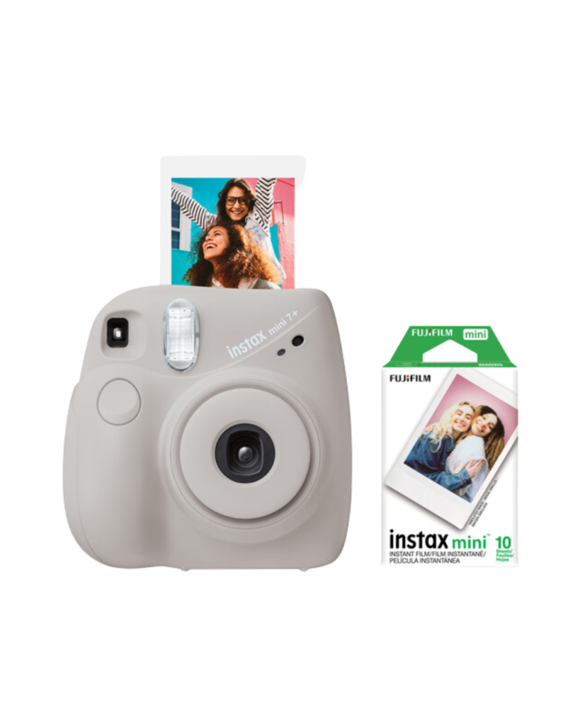 fujifilm instax mini 7+ instant camera, new