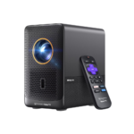 roku h500r smart projector fhd, android/os, wifi, bluetooth, home cinema, new