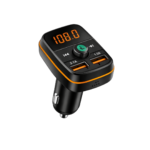car fm transmitter fm s36 bluetooth 5.0 me dual usb fast charging, hands free & music player