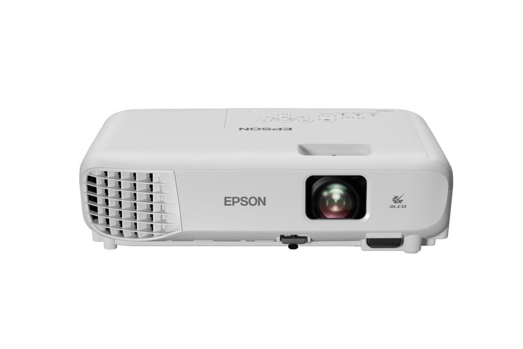 epson eb w53 wxga projector 375" display, 4000 lumens, 2x hdmi, new