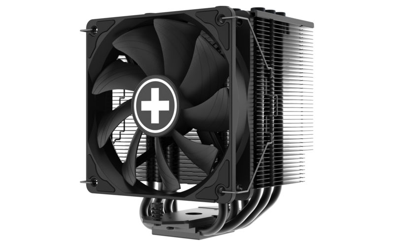 xilence m906 tower cpu air cooler, 120mm pwm fan, 250w tdp, new