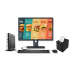 set i kompletuar biznesi, hp thin client t630 + dell 22” fhd monitor + ocom ocpp 812 printer termik