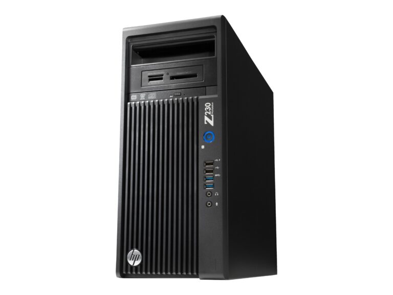 hp z230 workstation, xeon e3 1246 v3, 8gb ram, 256gb ssd, quadro k620/2gb