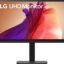 lg 27ba45u b 27″ 4k uhd ips monitor, 60hz, hdr10/hdmi/dp, new