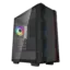 deepcool cc560 argb mid tower gaming case, tempered glass, 4x argb fans, new