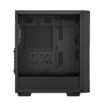 deepcool cc560 argb mid tower gaming case, tempered glass, 4x argb fans, new