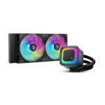 deepcool le240 v2 aio liquid cpu cooler, 240mm argb, anti leak, new