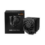 be quiet! dark rock pro 5 cpu air cooler, dual pwm fans, 270w tdp, new
