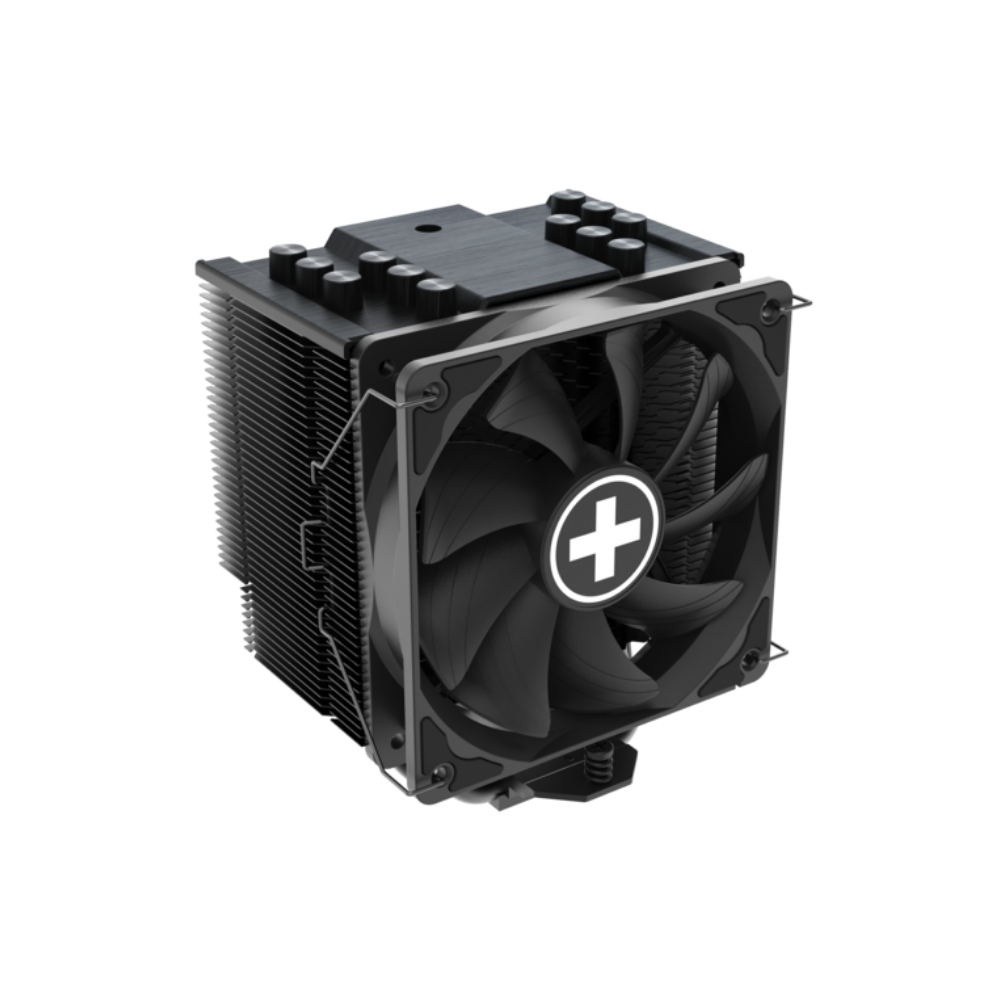 xilence m906 tower cpu air cooler, 120mm pwm fan, 250w tdp, new