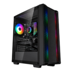 deepcool cg560 gaming pc, ryzen 7 9800x3d, 32gb ddr5, 2tb ssd nvme, rtx 5070/12gb, new