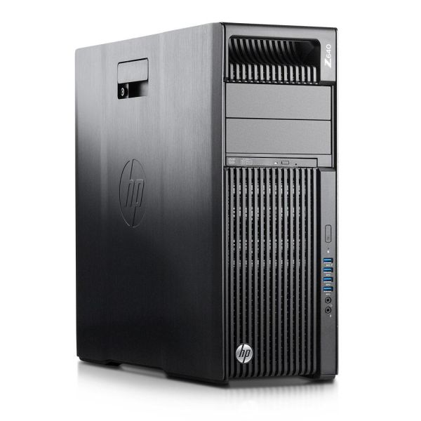 hp z640 workstation mt pc, dual xeon e5 2609 v3, 32gb ddr4 ecc, 256gb ssd, nvidia quadro p2000 5gb