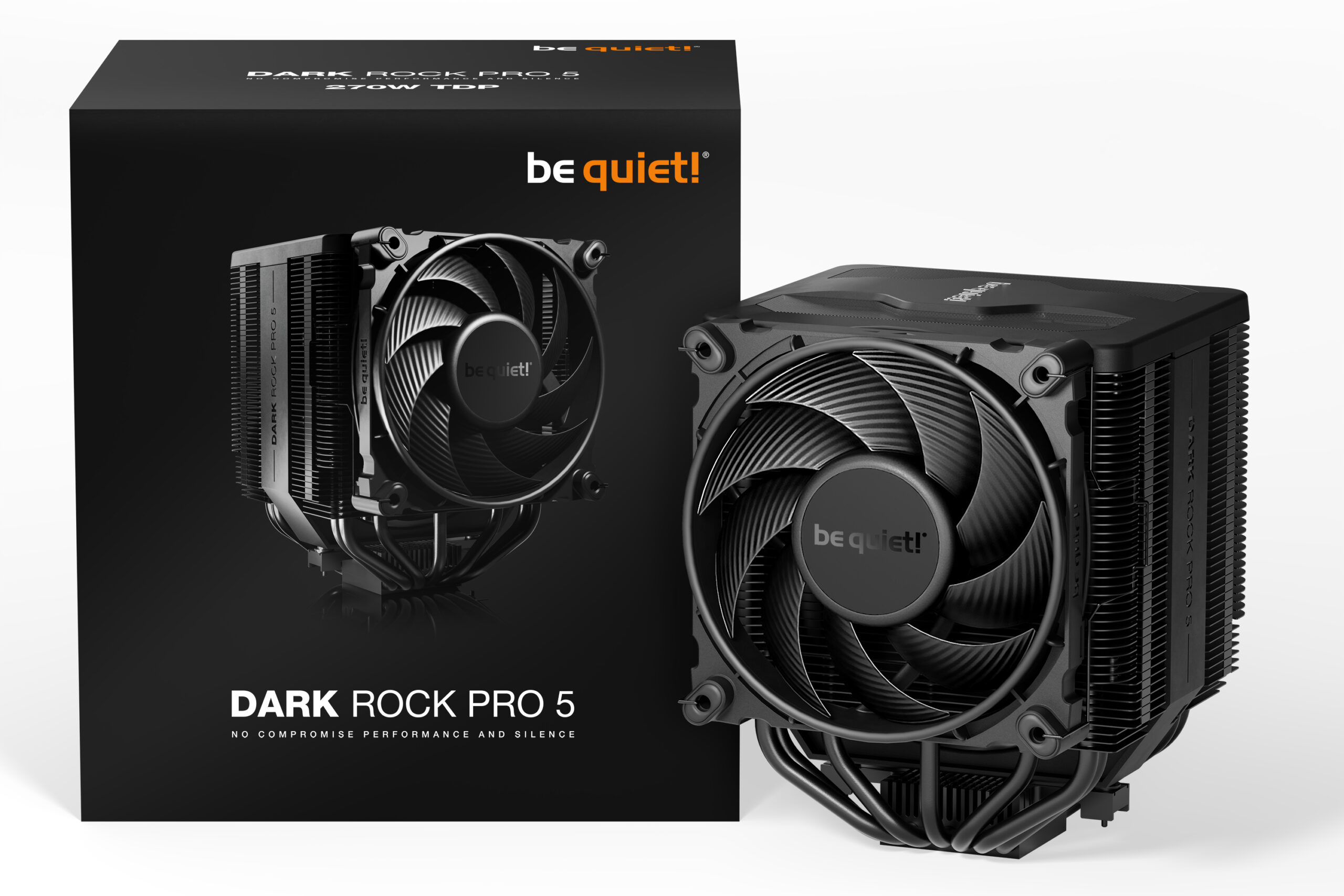 be quiet! dark rock pro 5, cpu cooler 270w tdp, new be quiet! dark rock pro 5, cpu cooler 270w tdp, new