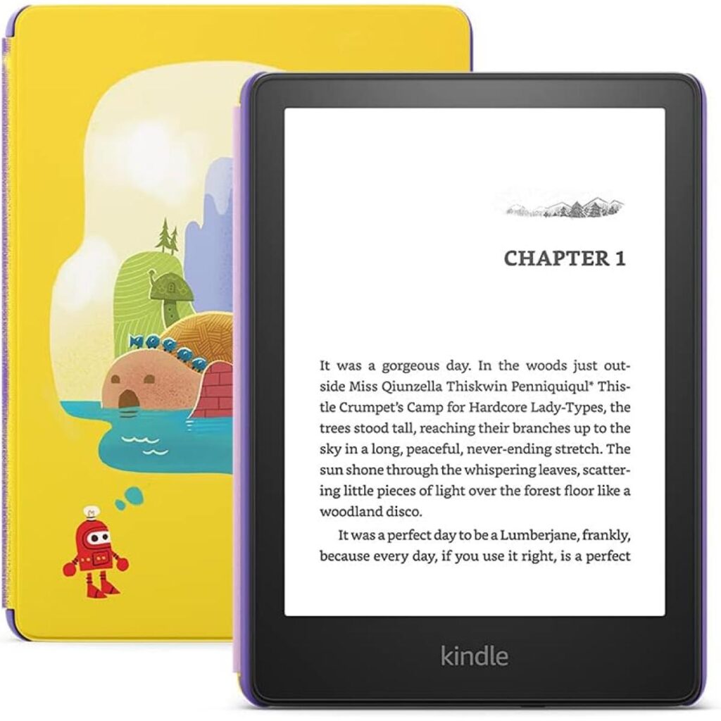 kindle paperwhite kids gen11, 6.8” e‑ink, 16gb, wi‑fi, kid friendly, new