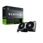 msi ventus 2x, nvidia geforce rtx 5070 12gb gddr7, dp/hdmi, new