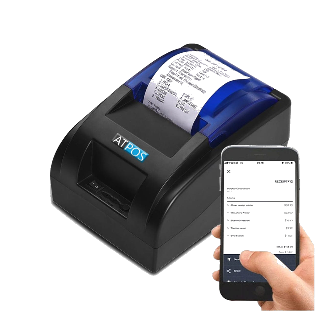 pos printer transparent